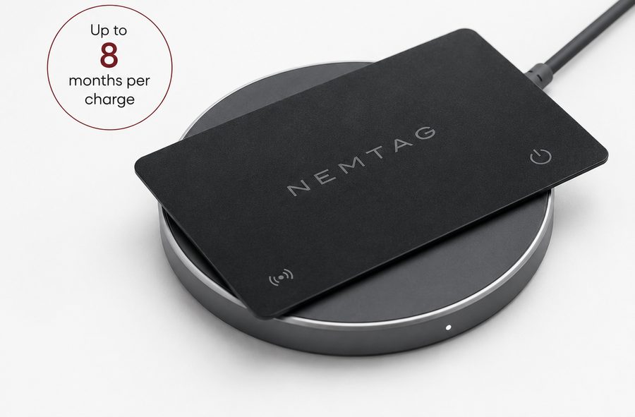 Charges wirelessly